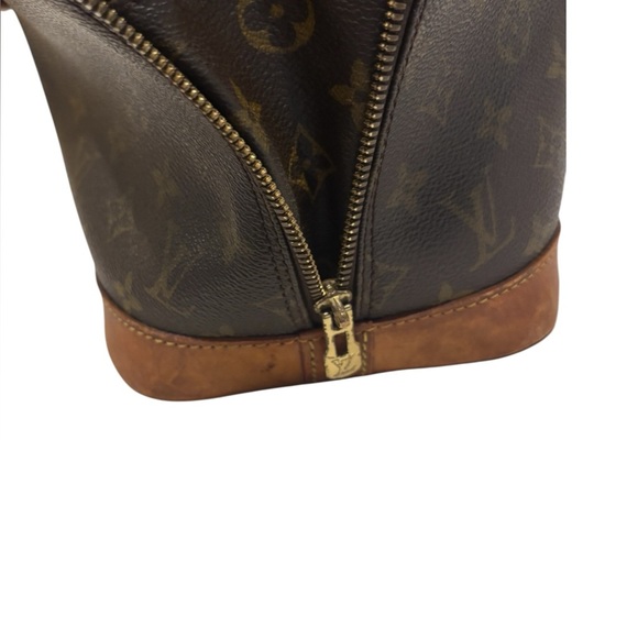 Louis Vuitton Alma Monogram Coated Canvas Handbag - Picture 12 of 16